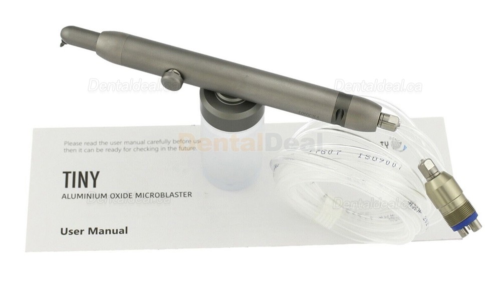 TINY Dental Aluminum Oxide Sandblasting Chairside Microetcher Intraoral Sandblaster Unit 4 Hole